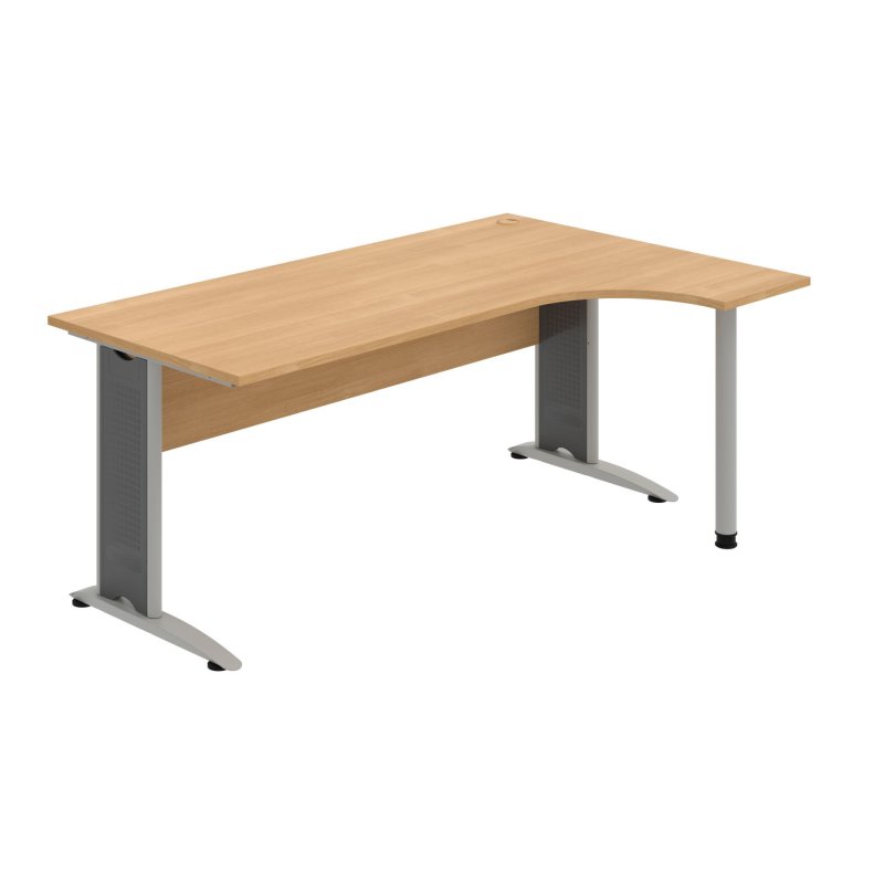 CE 1800 L Stůl ergo levý 180 x 120 cm