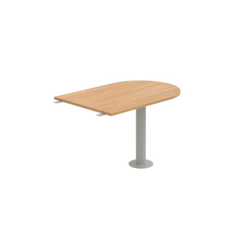 CP 1200 3 Stůl jednací délky 120 cm ukončený obloukem