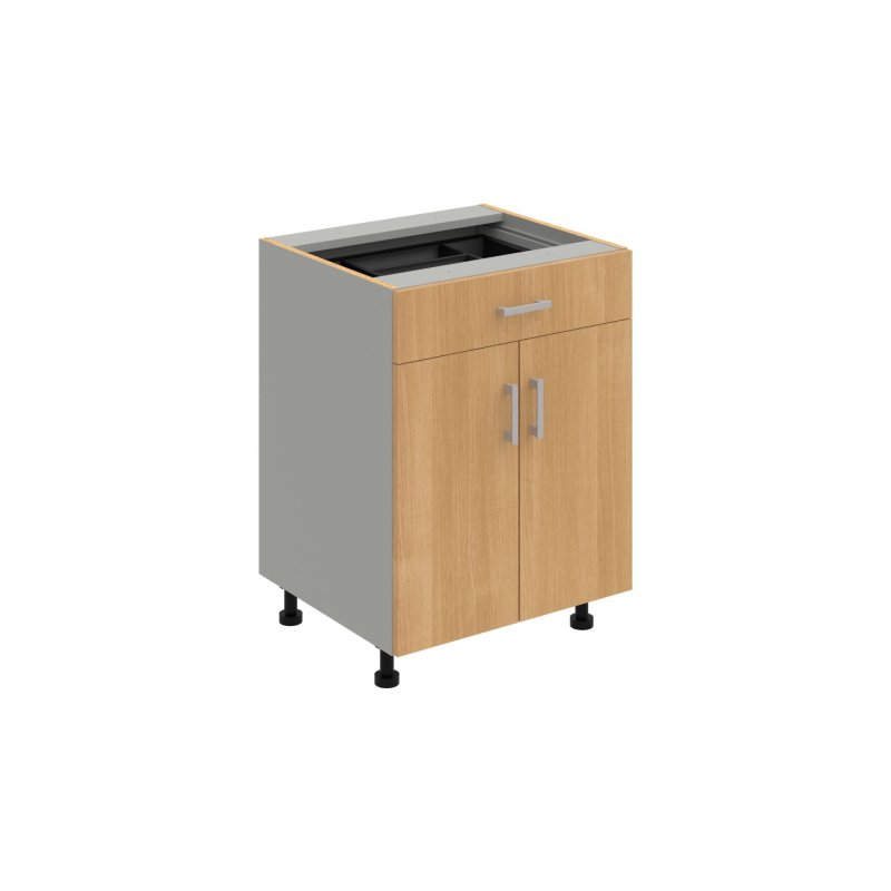 KUDD 60 Z1 Kuchyň spodní dveřová 1x zásuvka 60 cm