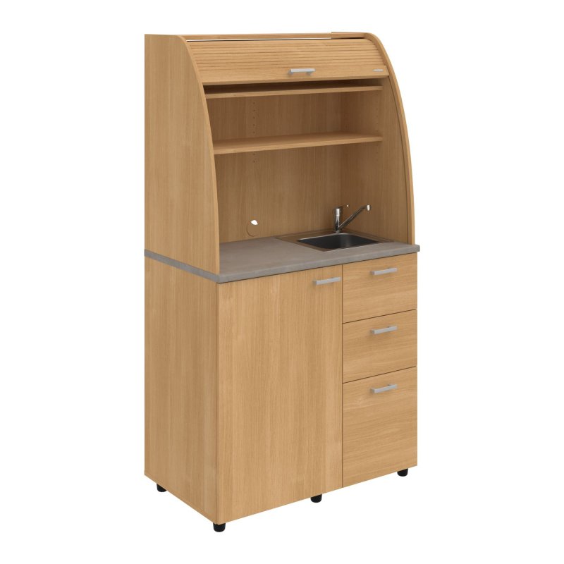 KU 3 1 P Kuchyňka s dřezem a baterií pravá