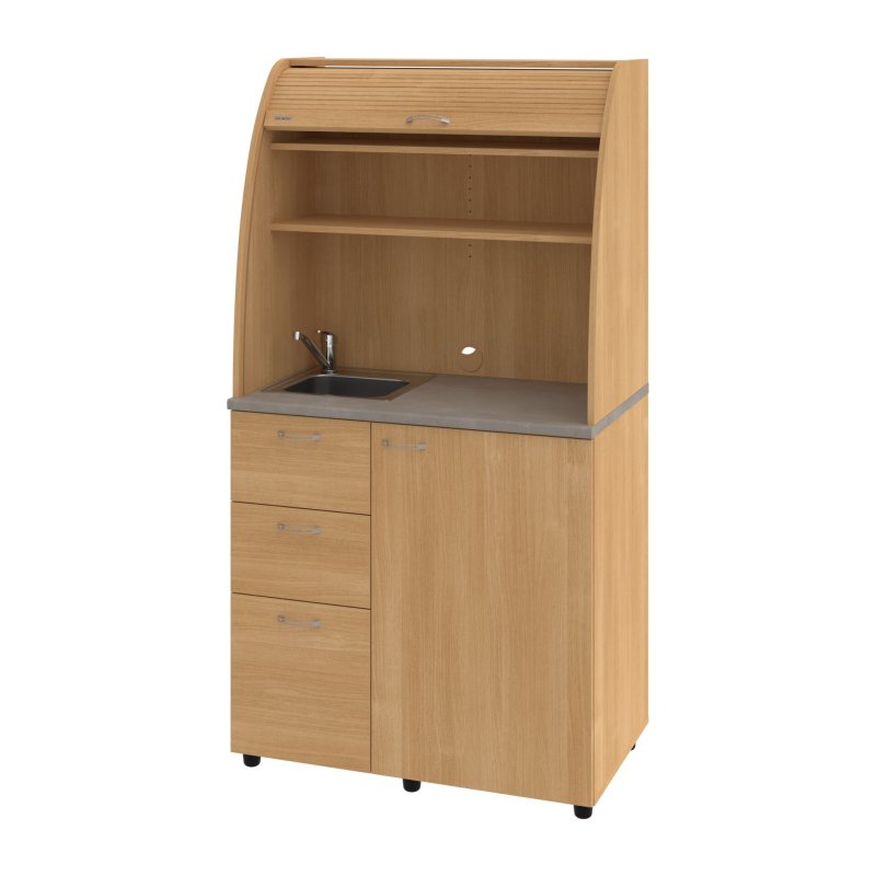KU 3 1 L Kuchyňka s dřezem a baterií levá