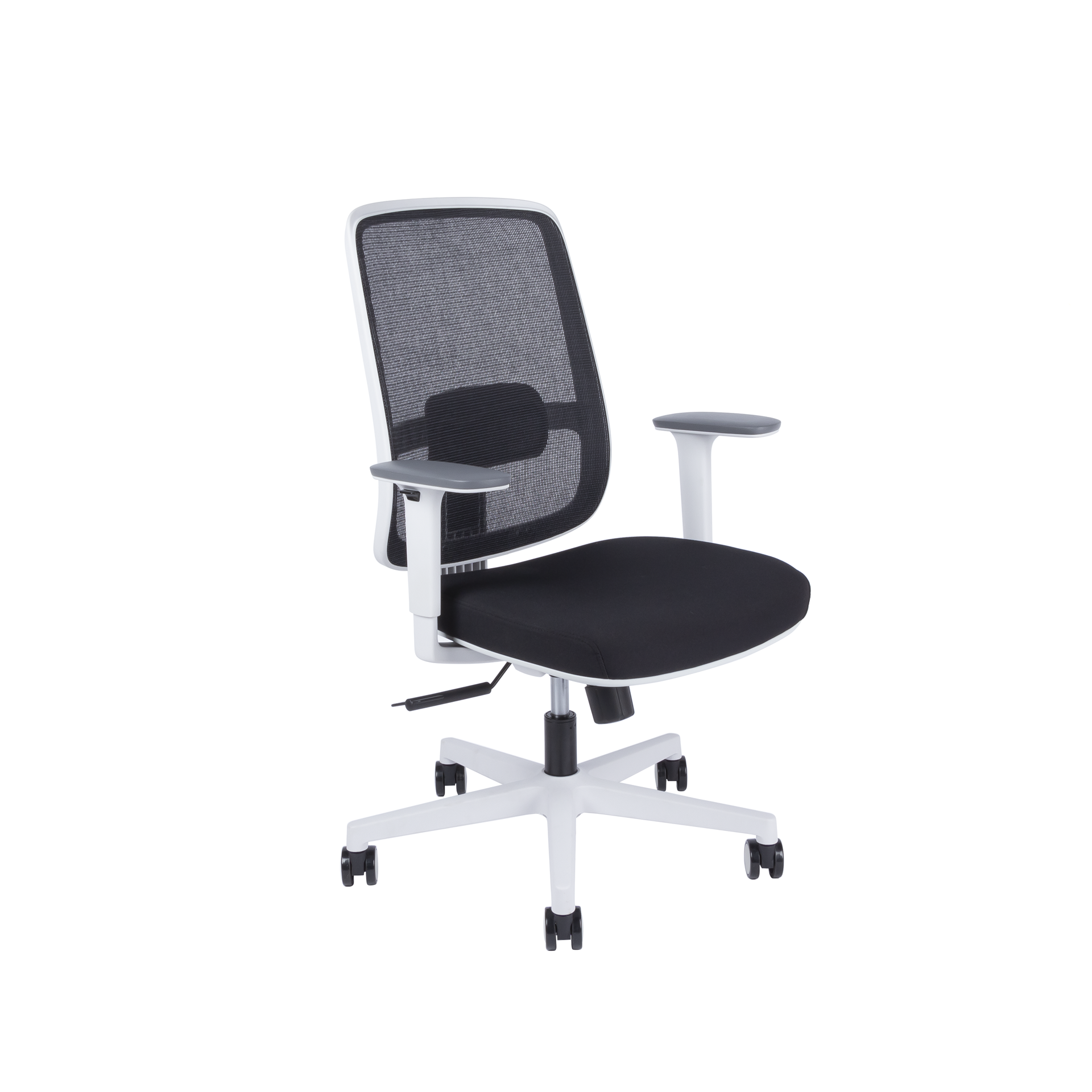 CANTO WHITE BP Bílá barva plastů zvýrazní elegantní linie kancelářské židle CANTO WHITE. Svěží design tak jednoznačně ctí současný moderní trend.