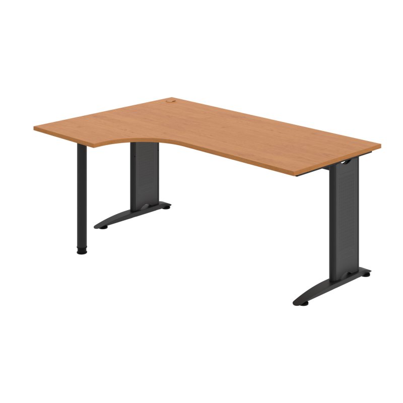 FE 1800 60 P - Kancelářské stoly Hobis Flex – elegantní a praktické