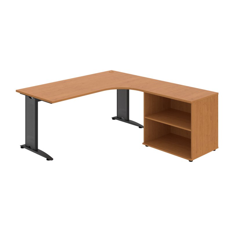 FE 1800 60 H L - Kancelářské stoly Hobis Flex – elegantní a praktické