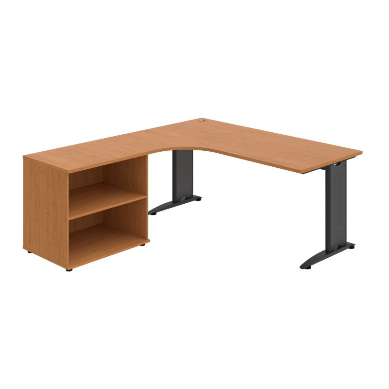 FE 1800 60 H P - Kancelářské stoly Hobis Flex – elegantní a praktické