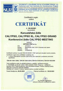 CALYPSO — z katalogu, obrázek 3