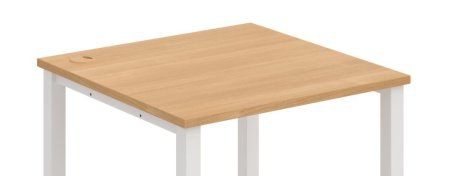 Pracovní deska stolu HOBIS Uni US 800 — tloušťka 25 mm a 2 mm ABS hrana