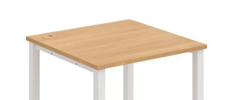 Pracovní deska stolu HOBIS Uni O UE O 1800 60 L — tloušťka 25 mm a 2 mm ABS hrana